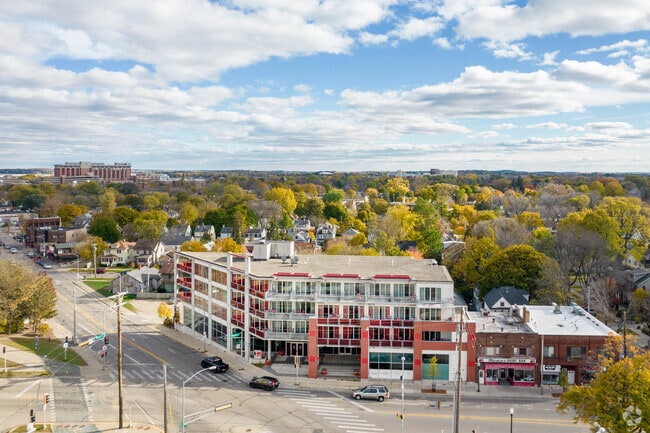 Aerial Photo - Stadium Lofts
