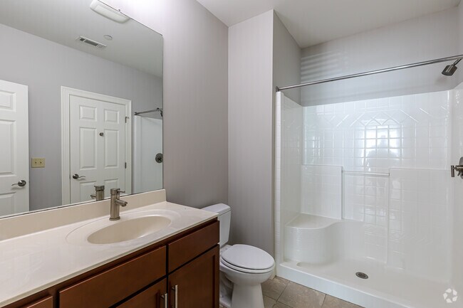 2BR, 2BA Tunxis - 1,267SF - Bathroom - Residences at 299