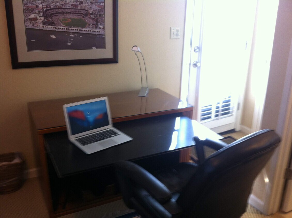 Pull out desk - 4 E Carol Ave