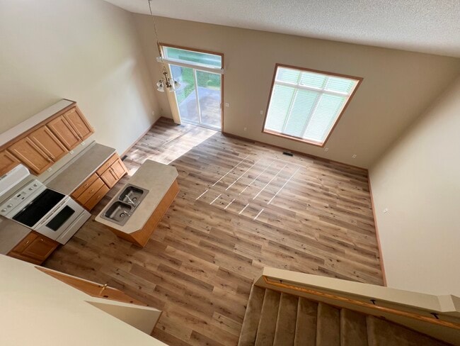 View from upper level **new flooring! - 2151 Cleveland Way S