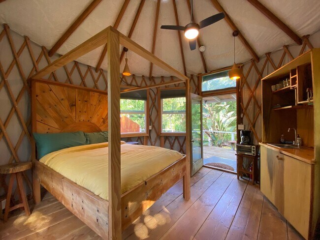 Building Photo - Studio Yurt with huge partially covered la...