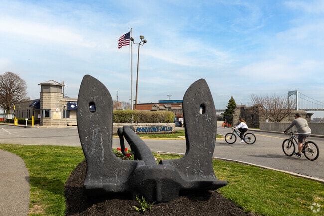SUNY Maritime College in Throgs Neck, The Bronx.