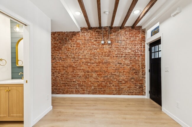 Living room - 1342 S Stanley St Townhome