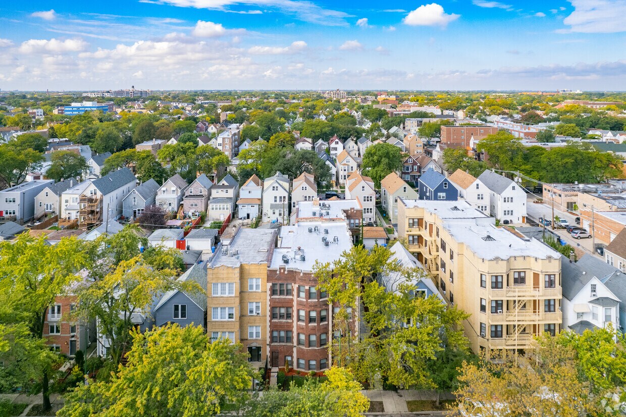 Aerial Photo - 3124 N Kimball Ave