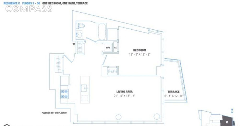 306 W 48th St Unit 22C, New York, NY 10036 Apartment for Rent in New