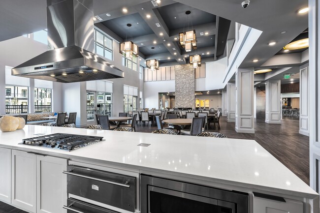 Community Clubroom - Larkspur at Creekside a 55+ Active Adult Community