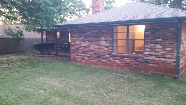 Backyard - 2400 shady tree lane