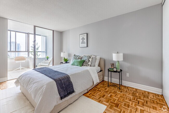 1 chambre, 1 salle de bain - 739 pi2 - Chambre - 2, 4, & 6 Silver Maple