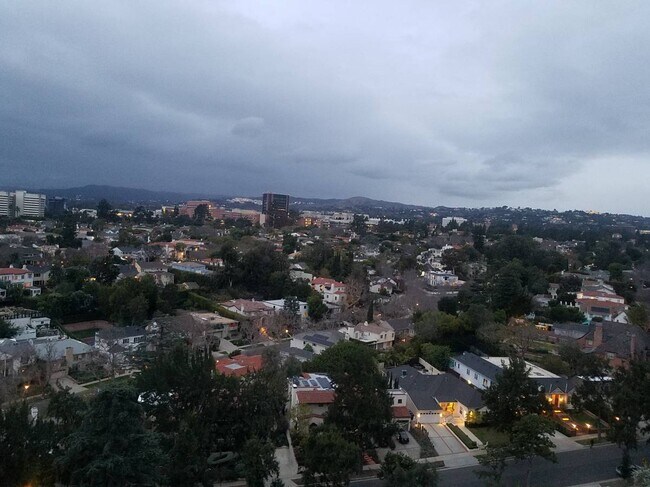 VIEW FROM LIVING ROOM - 10535 Wilshire Blvd