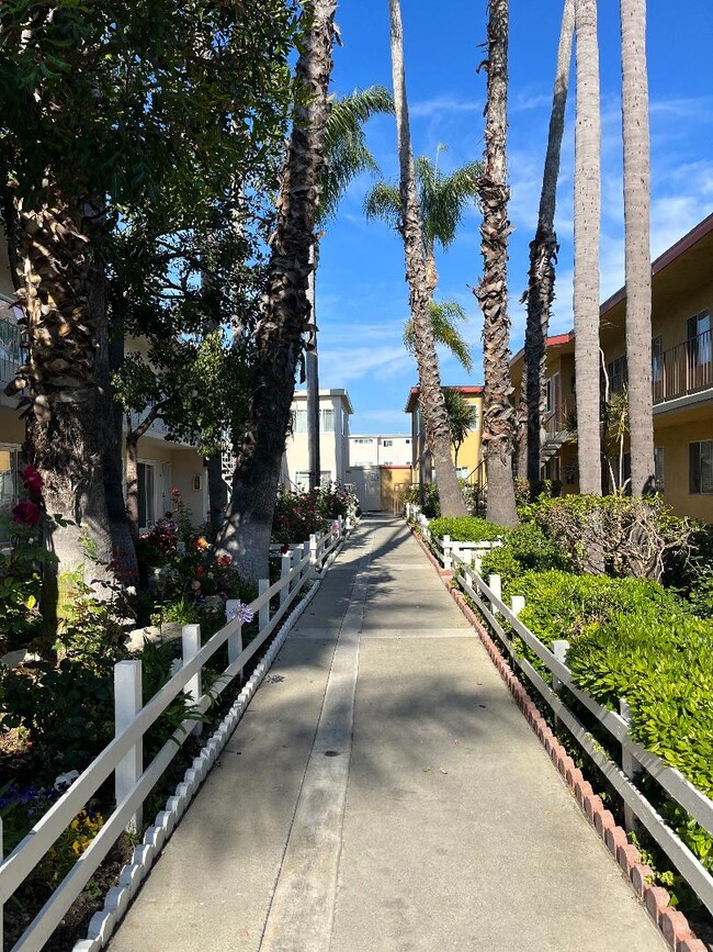 Courtyard - Narbonne Apartments