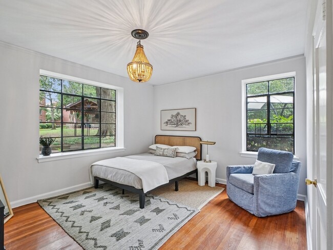 The Kingsley Floor Plan -Bedroom - Cameron Court Apartments