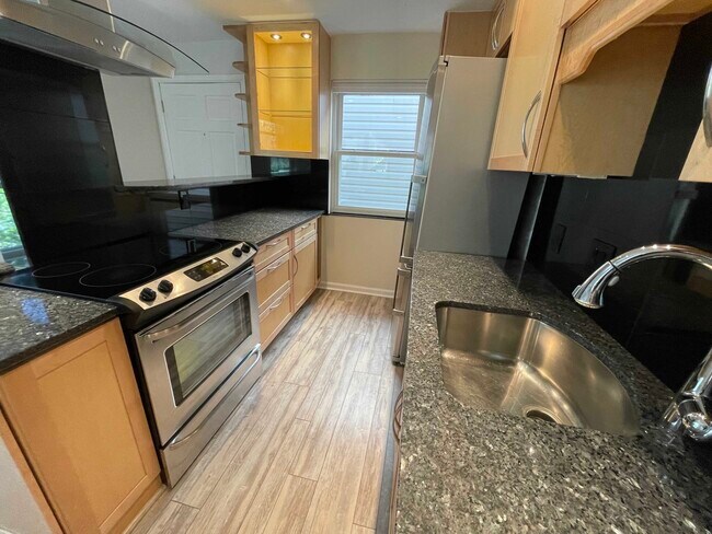Kitchen with nice countertops and updated appliances - 1111 Maxwell Ave
