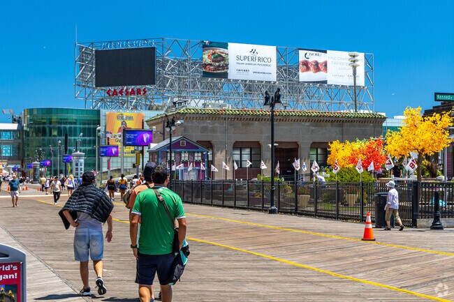 Chelsea Heights is close to the Atlantic City Boardwalk attractions.