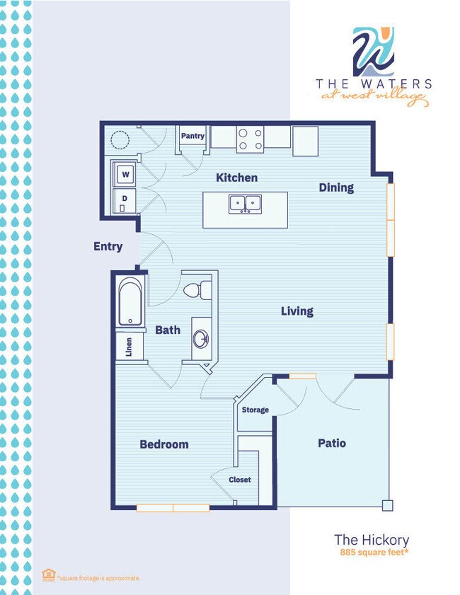 The Waters at West Village Apartments in Scott, LA