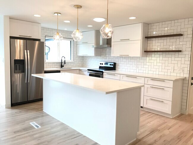 Large Kitchen Island with Lots of Cabinets - 3360 ward road