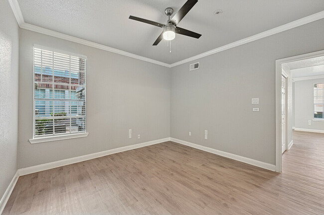 Bedrooms with Ceiling Fans - The Henry at Ranchstone