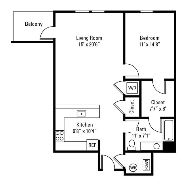 Interior Photo - Pinnacle North Apartments