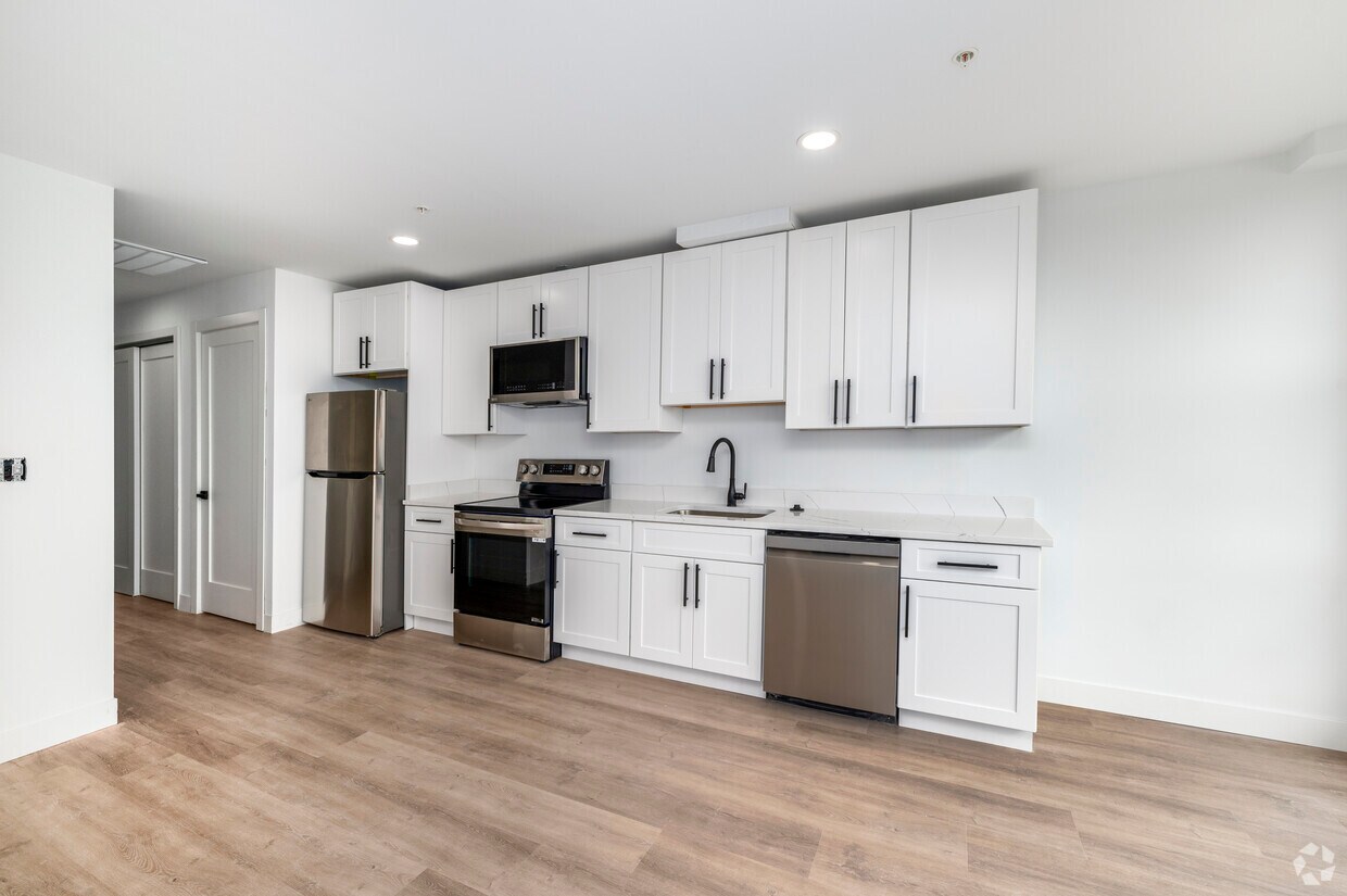 2BR, 1BA – 798SF - Kitchen - 5702-5708 Georgia Ave NW