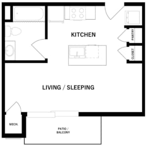 Interior Photo - Salt Flats Living Apartments