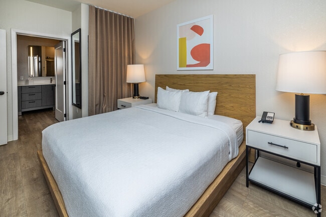 1BR,1BA - 550SF-Bedroom - Waterwalk Jacksonville - Deerwood Park