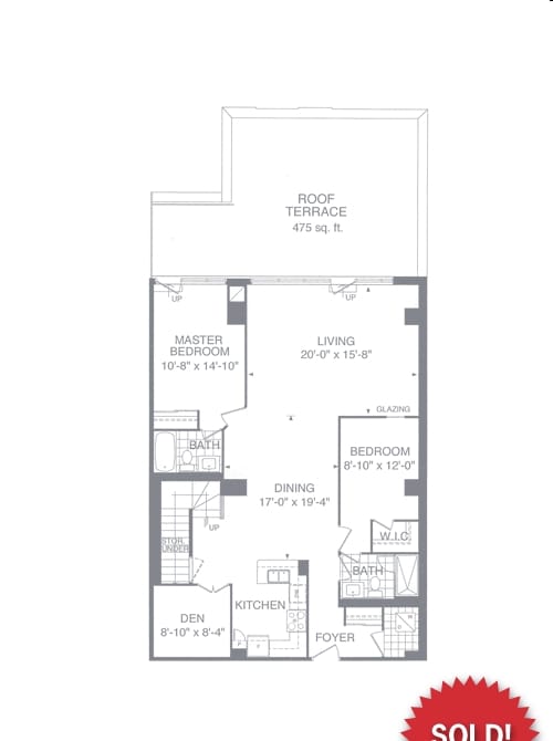 2BR/2BA - Madison Avenue Lofts