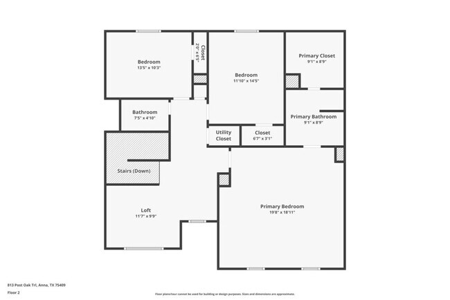 Foto del edificio - 813 Post Oak Trail