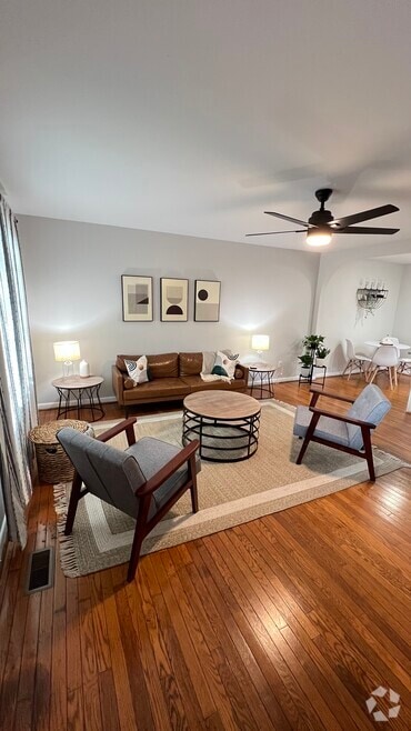 Partially Furnished Living Room - Furniture may Vary from items in Photo - 1007 Kinney St