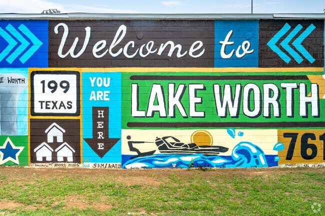 Creative artwork showcases the artistic side of Downtown Lake Worth.