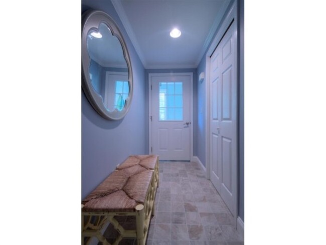 Hallway includes large coat closet - 8 Myrica Ave