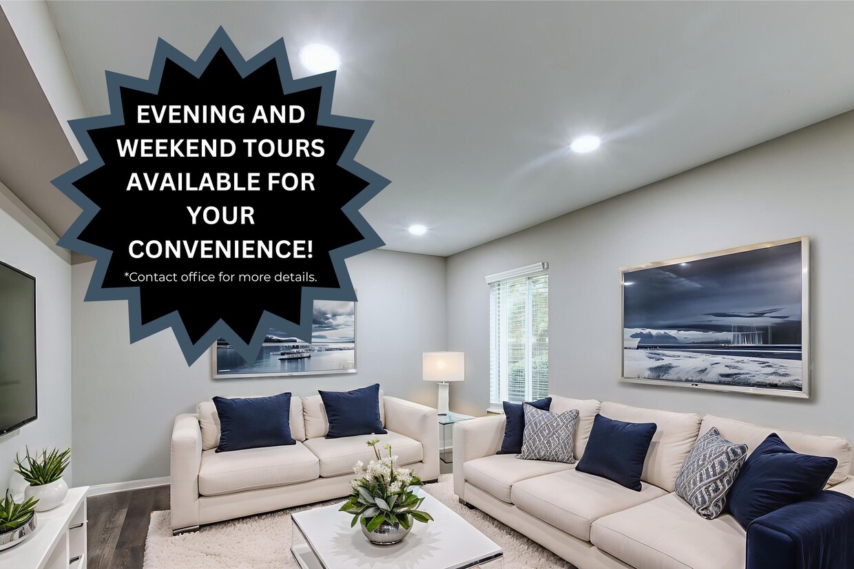 Living Room-Renovated - Haven at City Center Apartments