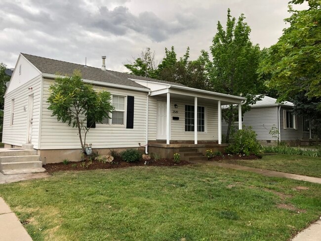 front yard - 2549 E 3020 S