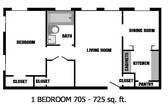 The President - 1 Bedroom