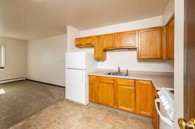 1 dormitorio, 1 baño - 546 pies cuadrados - Cocina - Washington Square - 62+ Senior