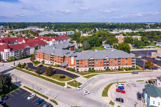 Aerial Photo - The Clock Tower Condominiums