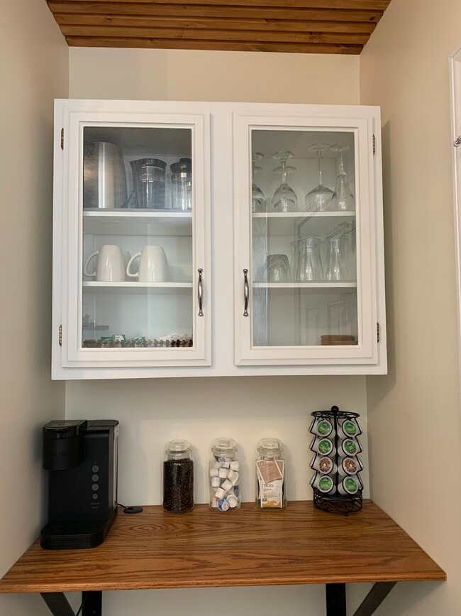 Coffee Bar/Extra cabinet and counter space - 1619 Mansfield St