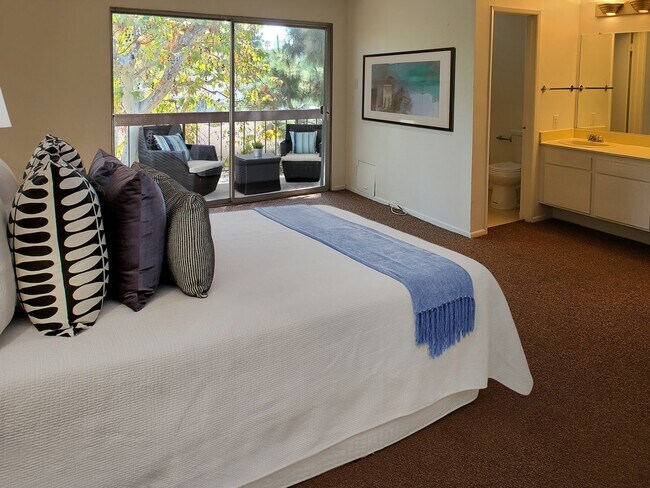 Master Bedroom Furnished Example - 440 Veteran Ave