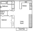1 Bedroom Upper(Brand New Flooring!)