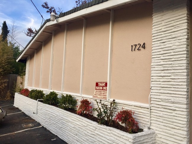 Repainted entire exterior of the building - 1724 Wright St