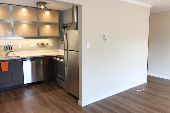 Living Room and Kitchen - 412 Richmond Dr