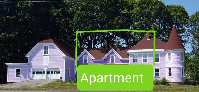 apartment outlined in green - 218 Main St