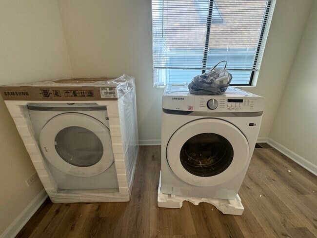 Washer dryer will be installed on 5/30 inside of the second floor bathroom - 2430 N Southport Ave