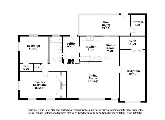 Foto del edificio - 3 Bedroom Pet-Friendly Home in ORLANDO, FL with Main Street Renewal