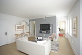This single-floor space offers a straightforward and accessible layout, with all areas conveniently situated on one level. Without the need to navigate between multiple floors, the space provides a seamless flow from one area to the next, making it practical and easy to move through. The single-story design lends itself to an open and connected atmosphere, where each section of the space remains within easy reach. This layout is well-suited for a variety of uses, offering flexibility in how the space can be arranged and utilized.