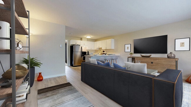 1 Bed - Floor Plan A - 3030 Lake City