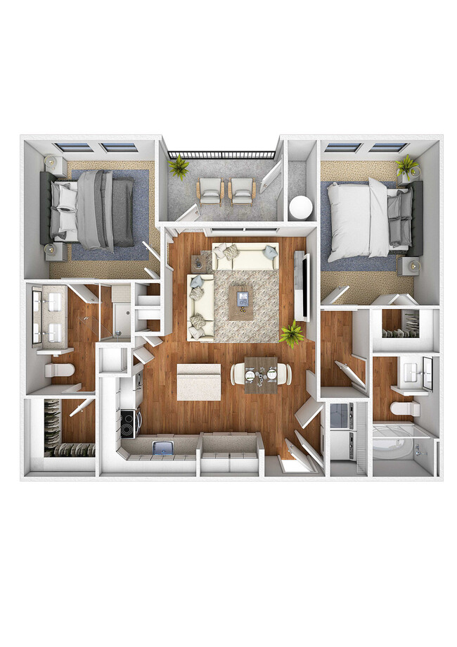 Floorplan - Mariposa at Communications Parkway