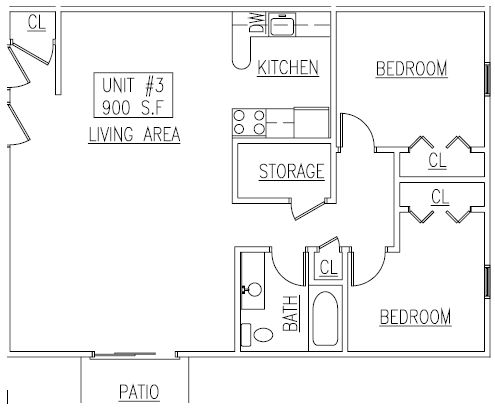 Plano de planta - Aossey Place (Video) SW