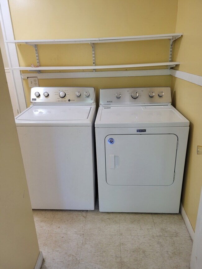 Washer and dryer and half bath on main floor - 75 E Main St