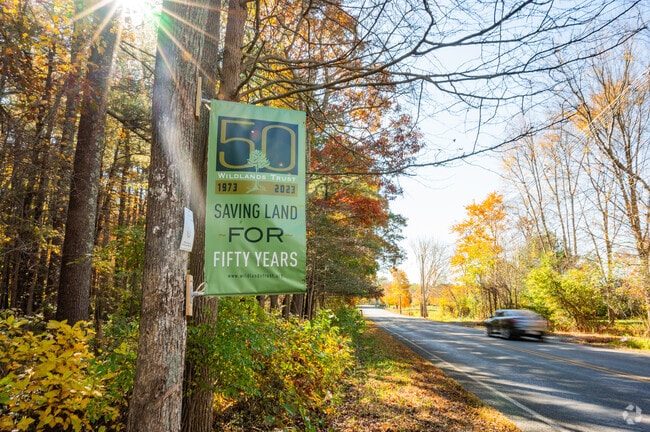 Wildlands consists of several hundred acres of protected woods and has several miles of trails