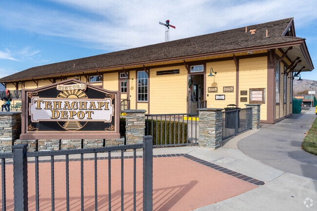 Depot Station an old railroad station located in Tehachapi.