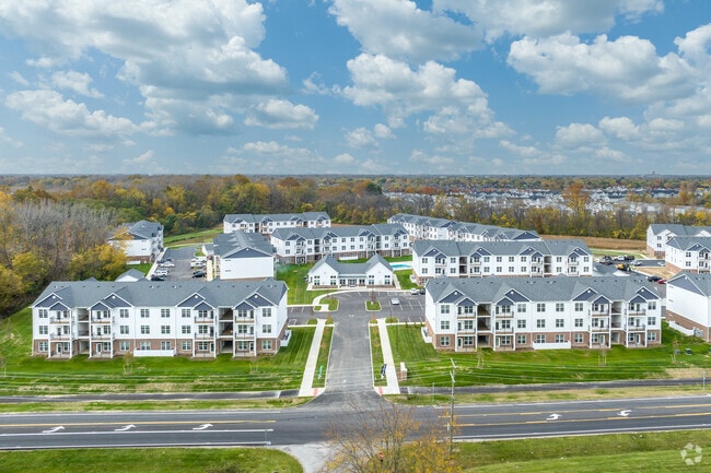 Aerial Photo - Ecco Park Apartments